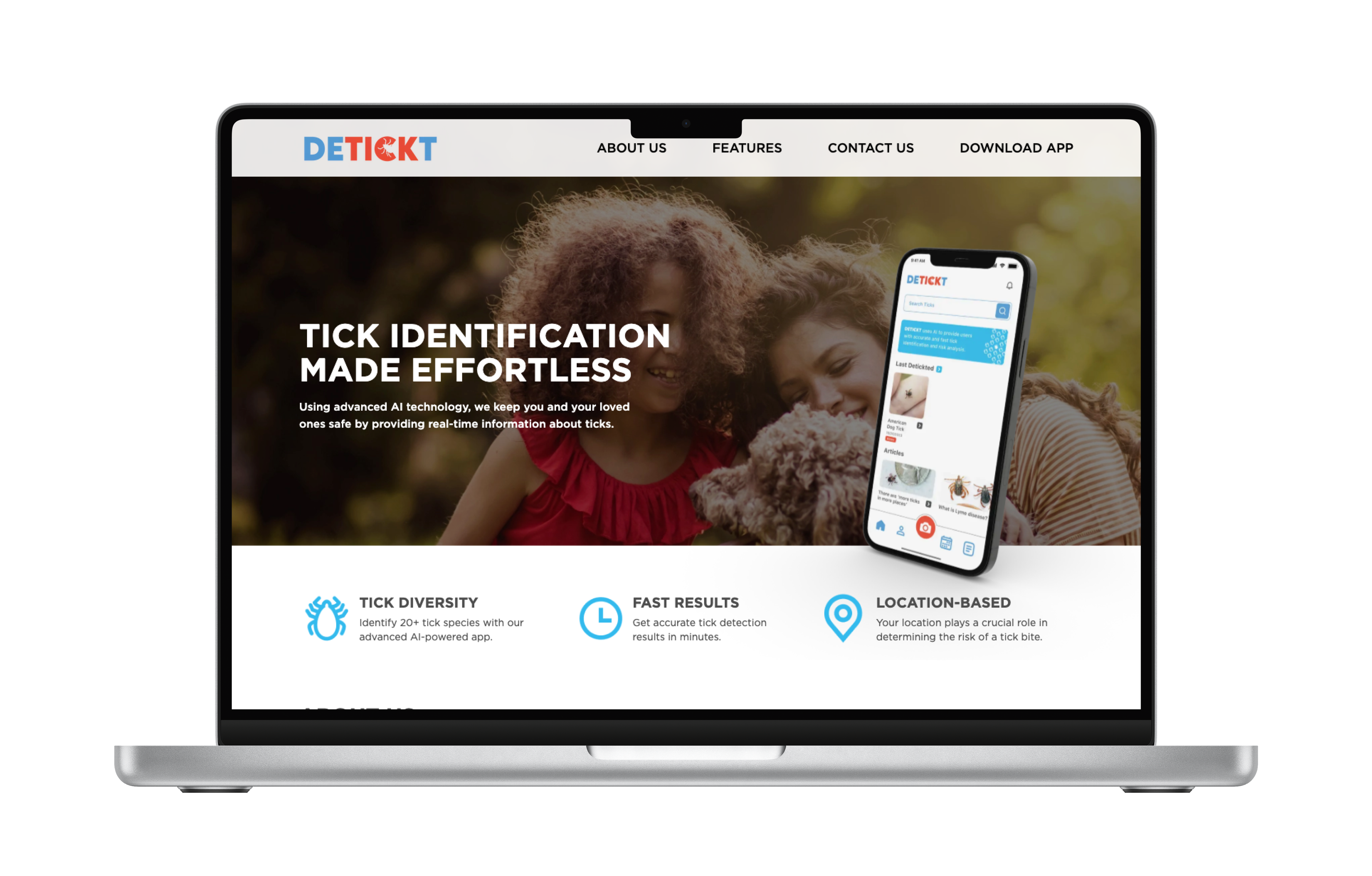DeTick app