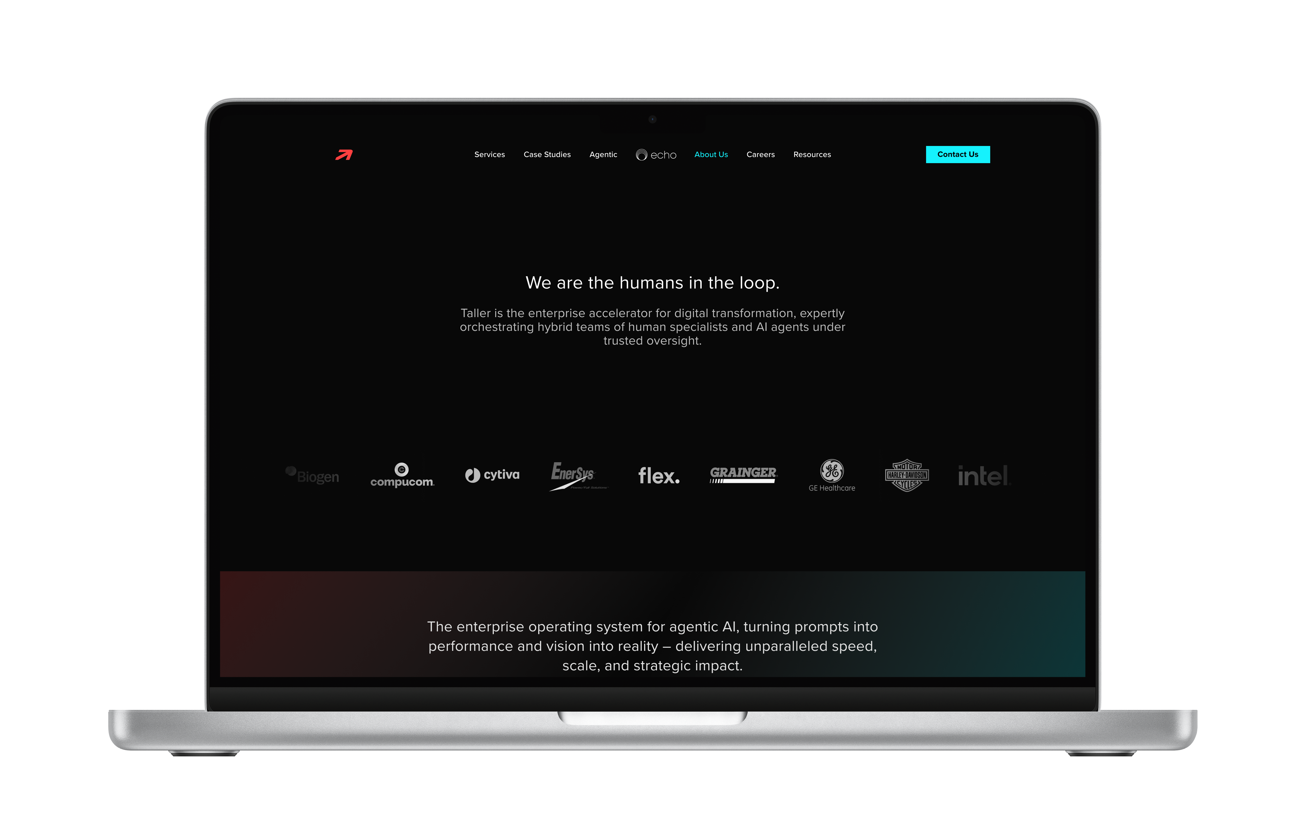 Taller homepage